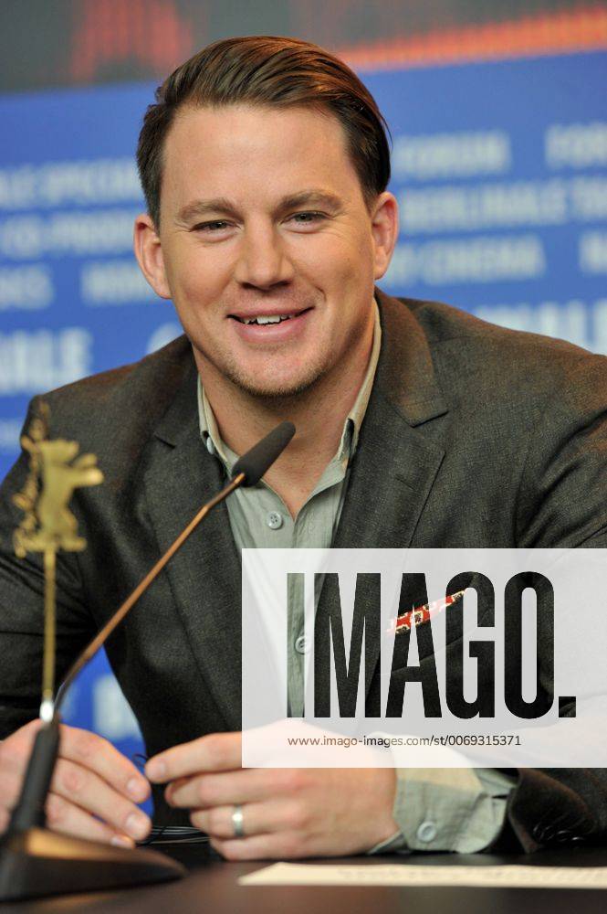 66th Berlin International Film Festival. International Film Festival of Berlin. Photocall of the movie Hail Caesar . Pictured: Channing Tatum CamillaxMorandi