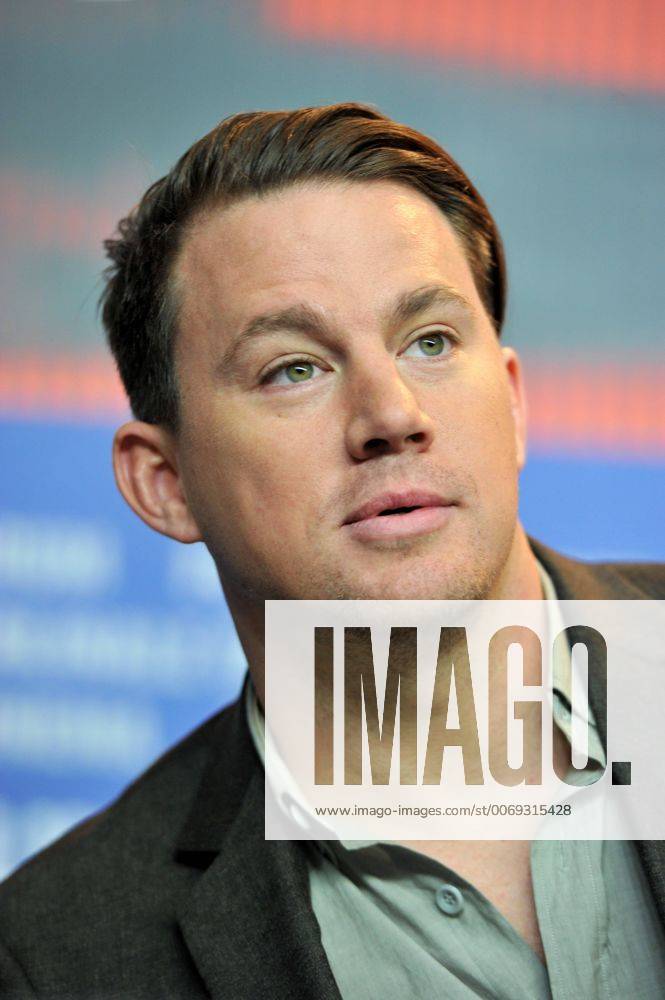 66th Berlin International Film Festival. International Film Festival of Berlin. Photocall of the movie Hail Caesar . Pictured: Channing Tatum CamillaxMorandi