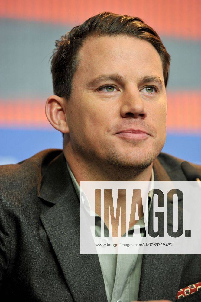 66th Berlin International Film Festival. International Film Festival of Berlin. Photocall of the movie Hail Caesar . Pictured: Channing Tatum CamillaxMorandi