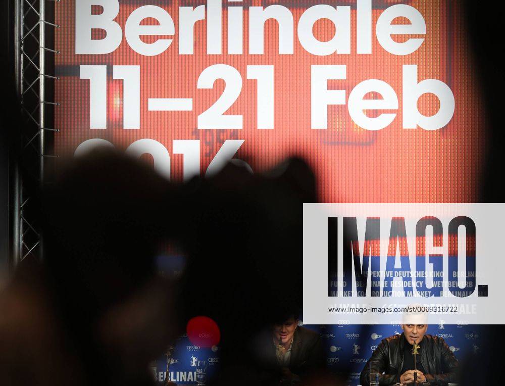 (160211) -- BERLIN, Feb. 11, 2016 -- U.S. actor George Clooney attends a press conference for the promotion of the movie Hail, Caesar! at the 66th Berlinale International Film Festival in Berlin, Germany, Feb. 11, 2016. )(zcc) GERMANY-BERLIN-FILM-FESTIVAL ZhangxFan