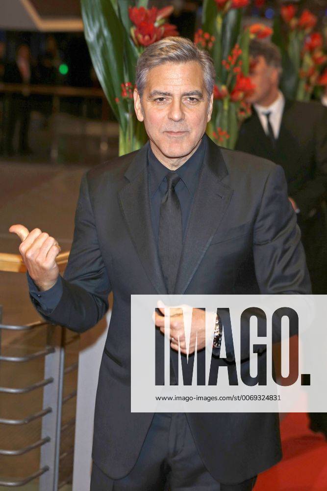 George Clooney attending the Hail Caesar! premiere at the 66th Berlin International Film Festival Berlinale 2016 at Berlinale Palast on February 11, 2016 in Berlin, Germany. Foto:xD.xBedrosianx xFuturexImage
