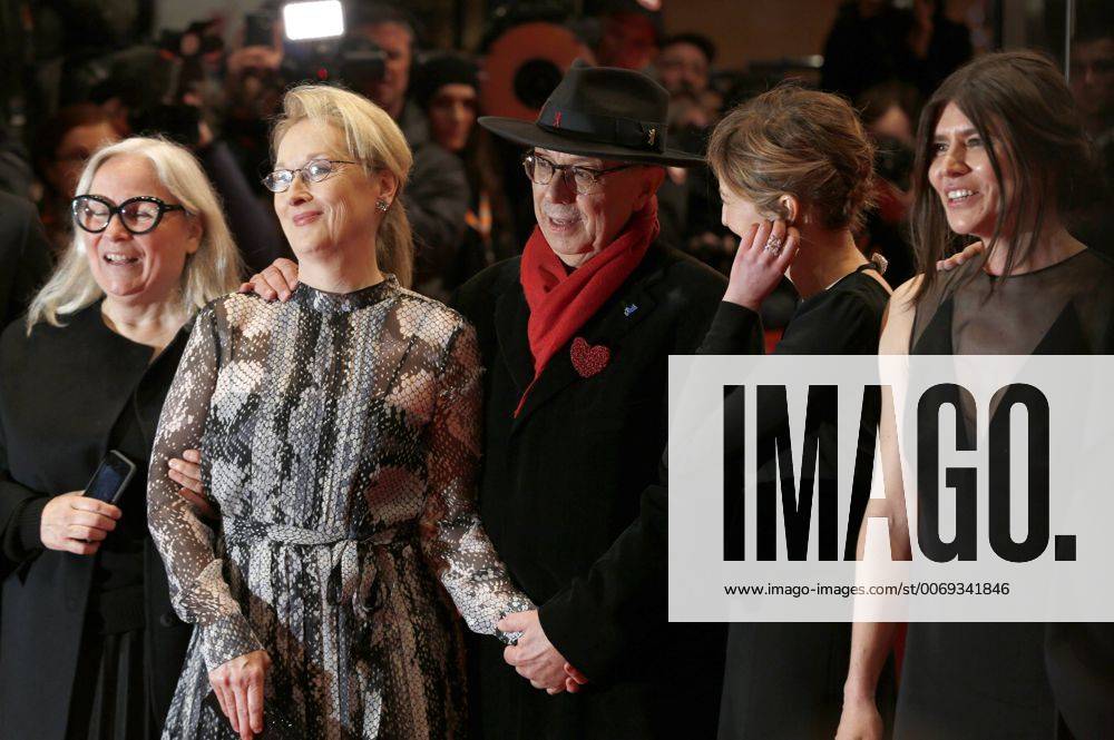 Brigitte Lacombe, Meryl Streep, Dieter Kosslick, Alba Rohrwacher and Malgorzata Szumowska attending the Hail Caesar! premiere at the 66th Berlin International Film Festival Berlinale 2016 at Berlinale Palast on February 11, 2016 in Berlin, Germany. Foto:xD.xBedrosianx xFuturexImage