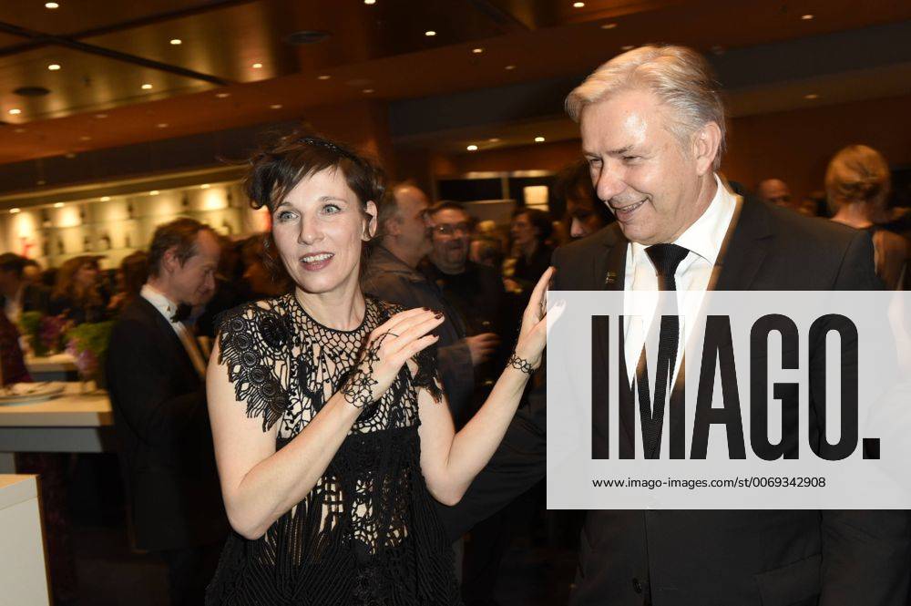 Meret Becker and Klaus Wowereit attending the Opening Party of the 66th Berlin International Film Festival Berlinale 2016 at Berlinale Palast on February 11, 2016 in Berlin, Germany. Foto:xFredericx xFuturexImage