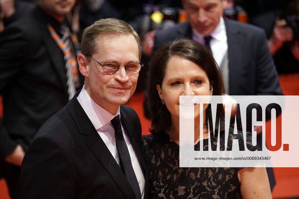 Michael Müller and wife Claudia attending the Hail Caesar! premiere at the 66th Berlin International Film Festival Berlinale 2016 at Berlinale Palast on February 11, 2016 in Berlin, Germany. Foto:xT.xBartillax xFuturexImage