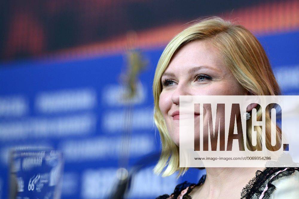 Kirsten Dunst during the Midnight Special press conference at the 66th Berlin International Film Festival Berlinale 2016 on February 12, 2016 in Berlin, Germany. Foto:xC.xNiehausx xFuturexImage