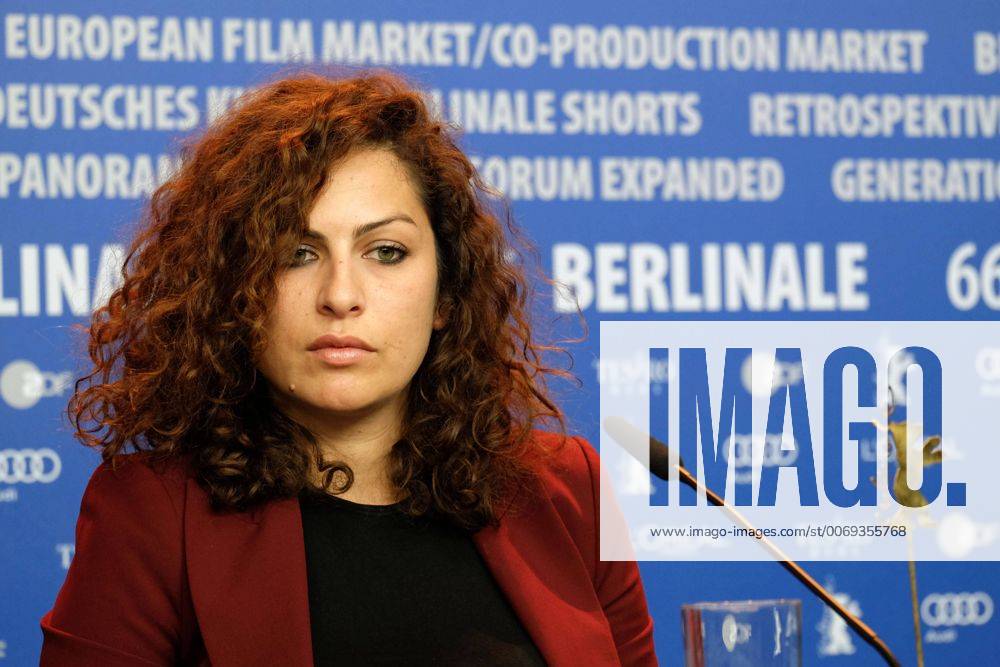 Schauspielerin Rym Ben Messaoud während der Pressekonferenz zum Film -Inhebbek Hedi- anlässlich der 66. Internationalen Filmfestspiele Berlin snapshot-photography K.M.Krause