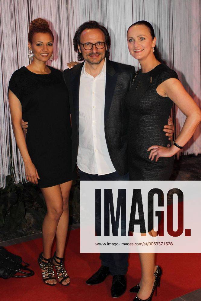 Berlin Francisca Urio, Peter Brandl und Brita Segger bei der After Show Party Impulse-Event BREAKING THE WALL am 12.02.2016 in Berlin. Foto:Christina Katz Eibner