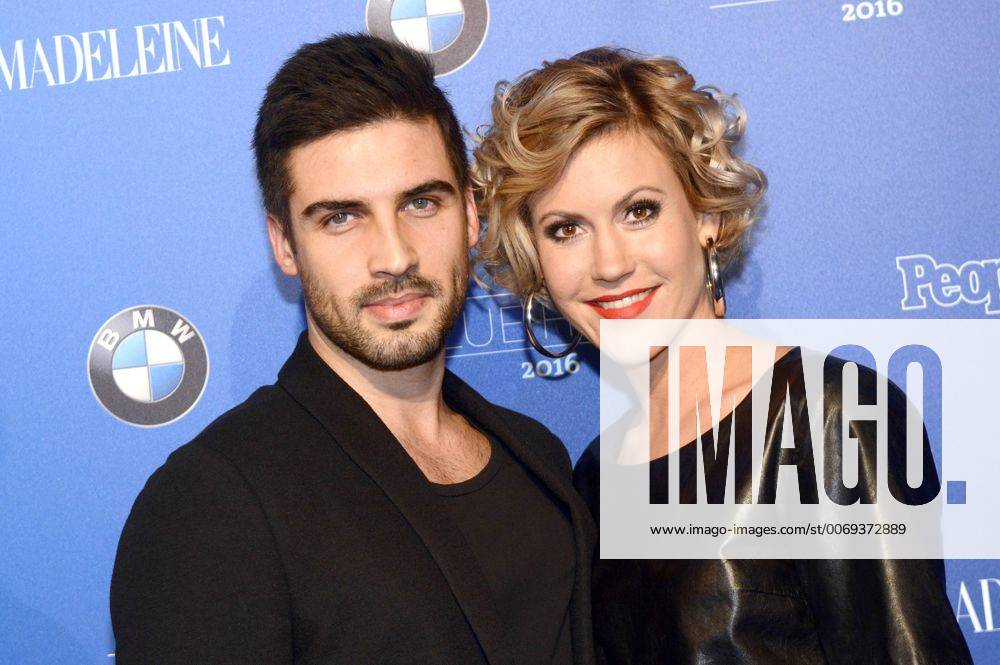 Wolke Hegenbarth mit Freund Oliver bei der ARD Blue Hour 2016 Party im Rahmen der Berlinale 2016 66. Internationale Filmfestspiele Berlin im Museum für Kommunikation. Berlin, 12.02.2016 Foto:xC.xNiehausx xFuturexImage