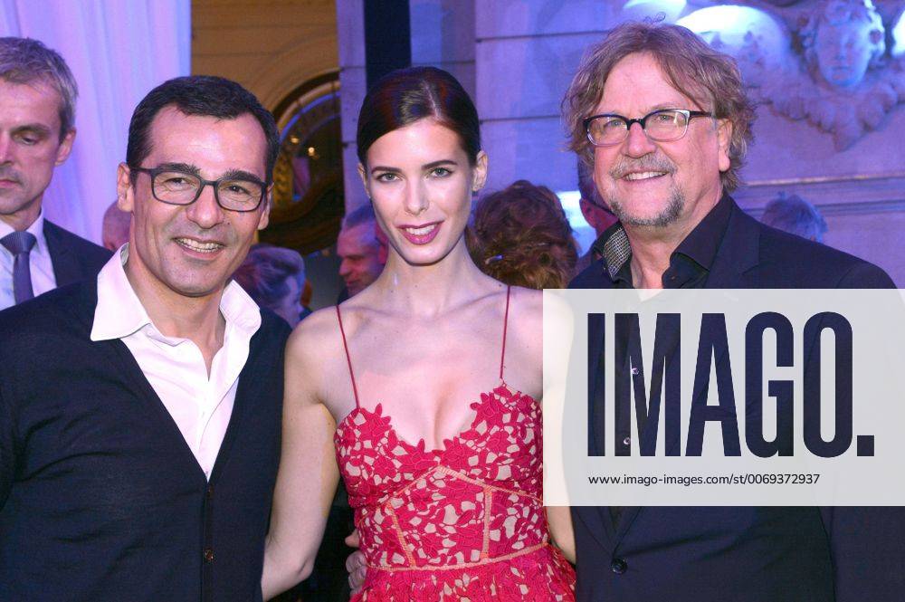 Erol Sander, Julia Trainer und Martin Krug bei der ARD Blue Hour 2016 Party im Rahmen der Berlinale 2016 66. Internationale Filmfestspiele Berlin im Museum für Kommunikation. Berlin, 12.02.2016 Foto:xC.xNiehausx xFuturexImage