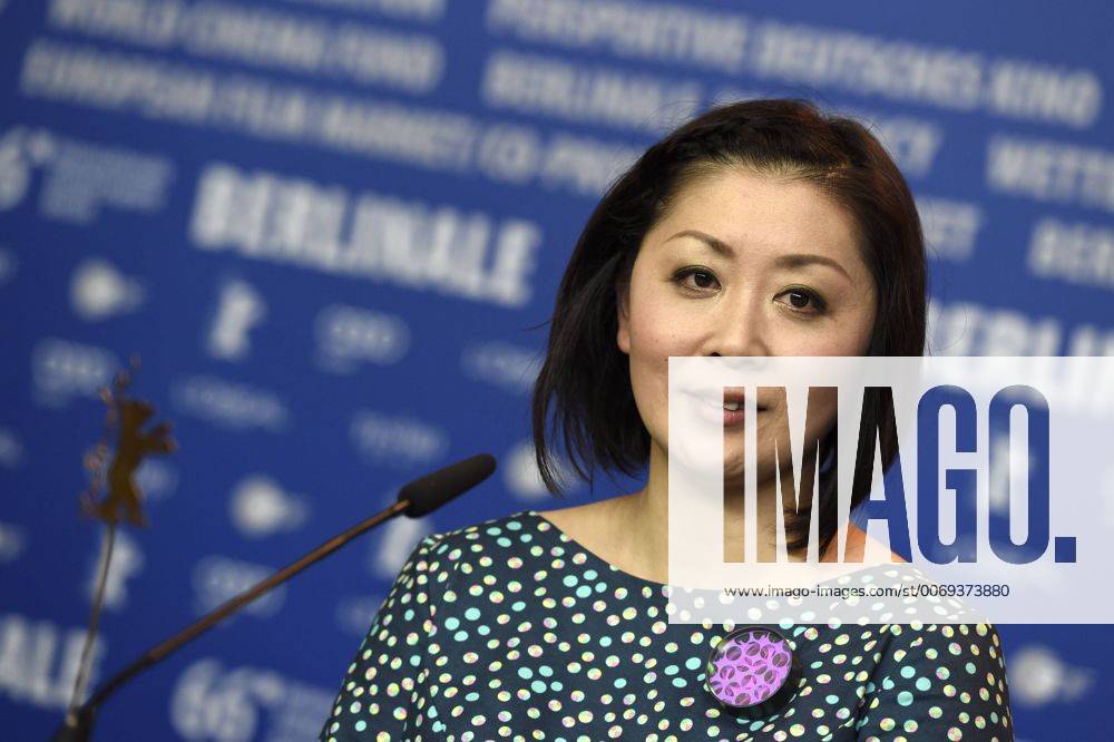 Schauspielerin Nami Kamata während der Pressekonferenz zum Film -FUKUSHIMA, MON AMOUR- anlässlich der 66. Internationalen Filmfestspiele Berlin 66. Internationale Filmfestspiele in Berlin IFB2016