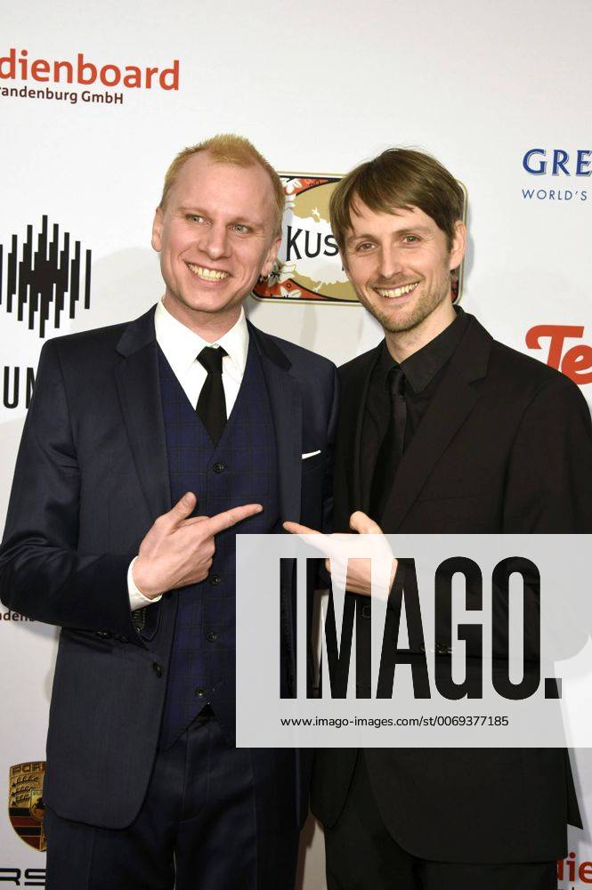 Robert Stadlober and Axel Schreiber at the Medienboard Reception 2016 during the 66th Berlin International Film Festival Berlinale 2016 at The Ritz-Carlton hotel on February 13, 2016 in Berlin, Germany. Foto:xFredericx xFuturexImage