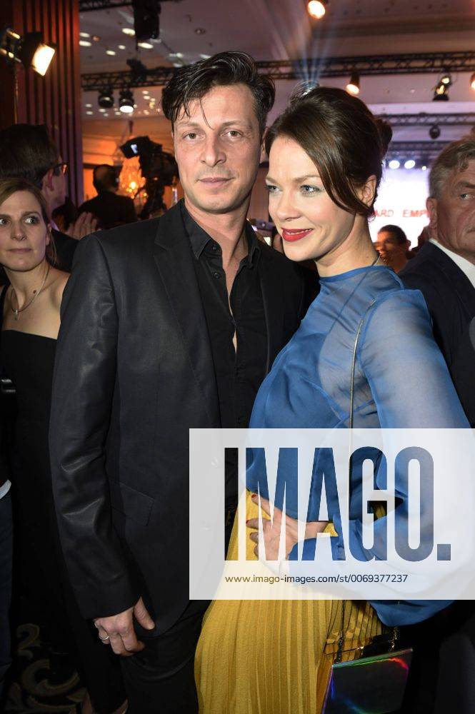 Jessica Schwarz and boyfriend Markus Selikovsky at the Medienboard Reception 2016 during the 66th Berlin International Film Festival Berlinale 2016 at The Ritz-Carlton hotel on February 13, 2016 in Berlin, Germany. Foto:xFredericx xFuturexImage