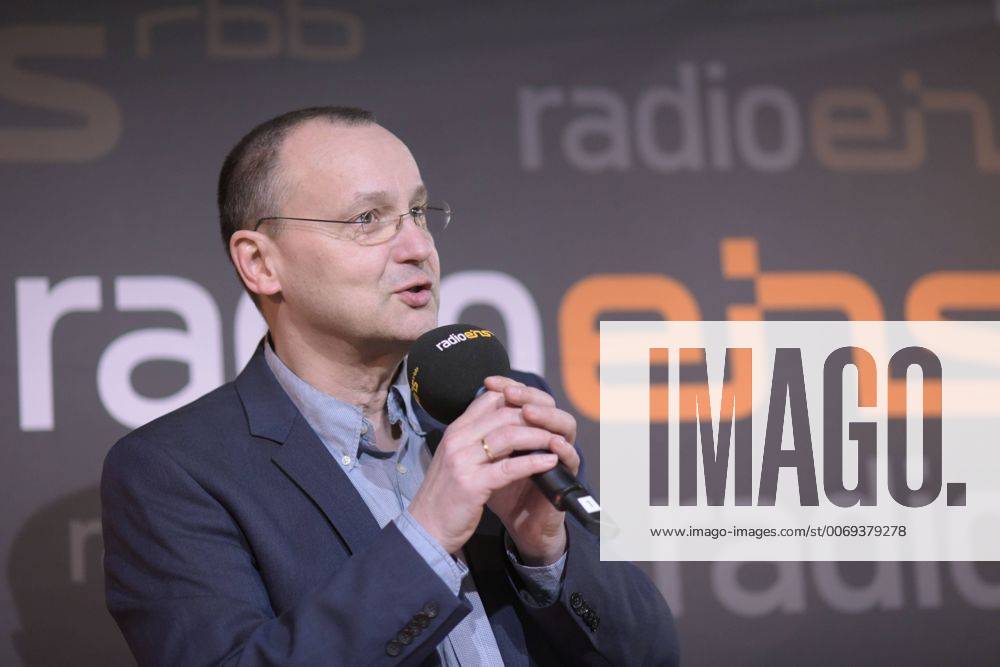 Moderator Knut Elstermann beim RadioEins Berlinale-Nighttalk am Rande der 66. Internationalen Filmfestspiele Berlin 66. Internationale Filmfestspiele in Berlin IFB2016
