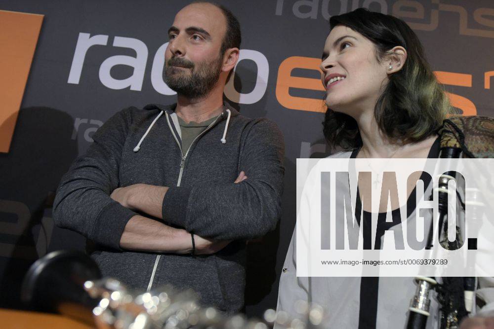 Klarinettist Kinan Azmeh und Dudelsackspielerin Christina Pato (beide Silk Road Ensemble) beim RadioEins Berlinale-Nighttalk am Rande der 66. Internationalen Filmfestspiele Berlin 66. Internationale Filmfestspiele in Berlin IFB2016