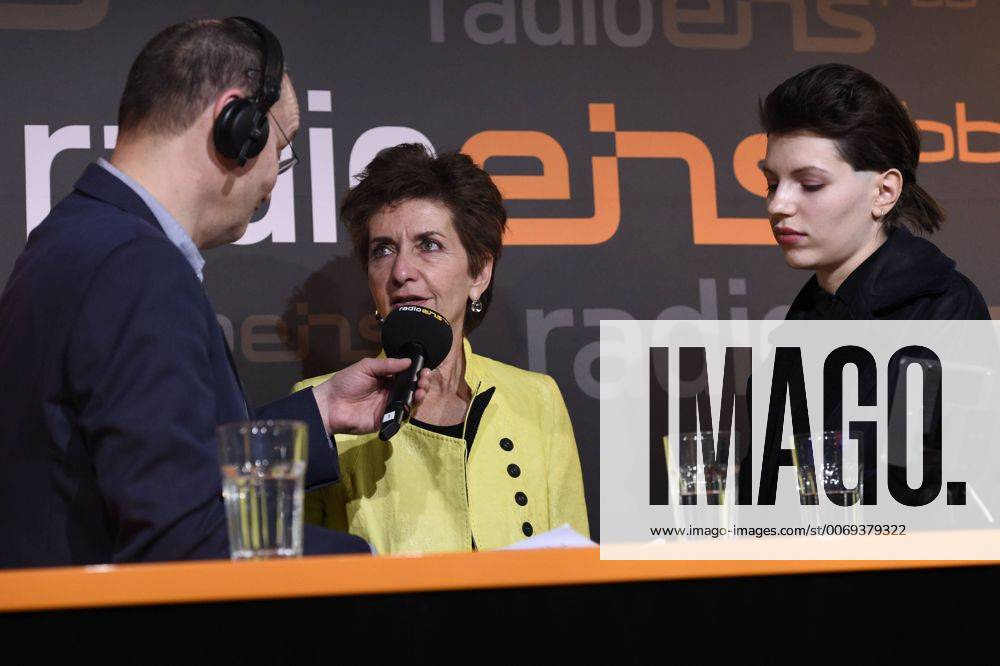 Moderator Knut Elstermann mit Regisseurin Ruth Beckermann und Schauspielerin Anja Plaschg beim RadioEins Berlinale-Nighttalk am Rande der 66. Internationalen Filmfestspiele Berlin 66. Internationale Filmfestspiele in Berlin IFB2016