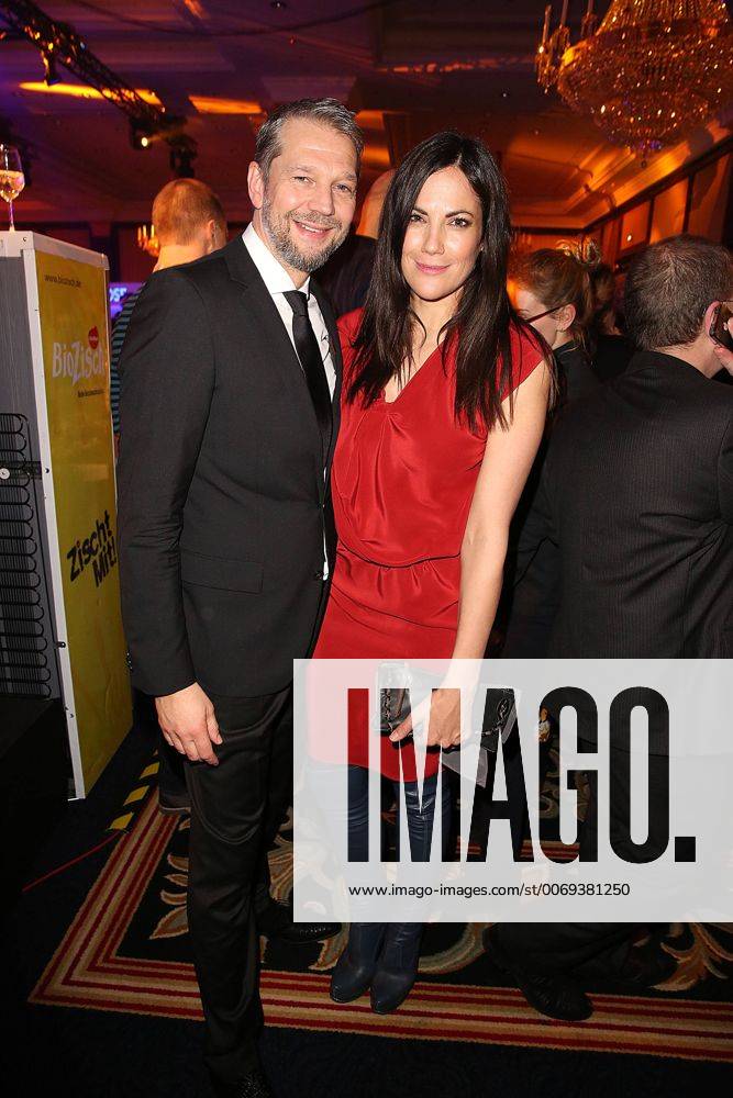 Bettina Zimmermann und Kai Wiesinger beim Empfang vom Medienboard Berlin Brandenburg im Rahmen der 66. Berlinale am 13.02.2016 in Berlin 66. Berlinale 2016, Medienboard Empfang in Berlin