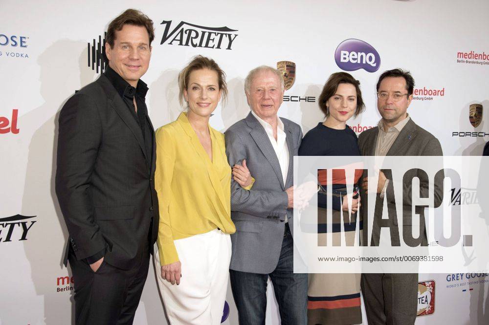Thomas Heinze, Claudia Michelsen, Wolfgang Petersen, Antje Traue and Jan Josef Liefers at the Medienboard Reception 2016 during the 66th Berlin International Film Festival Berlinale 2016 at The Ritz-Carlton hotel on February 13, 2016 in Berlin, Germany. Foto:xFredericx xFuturexImage