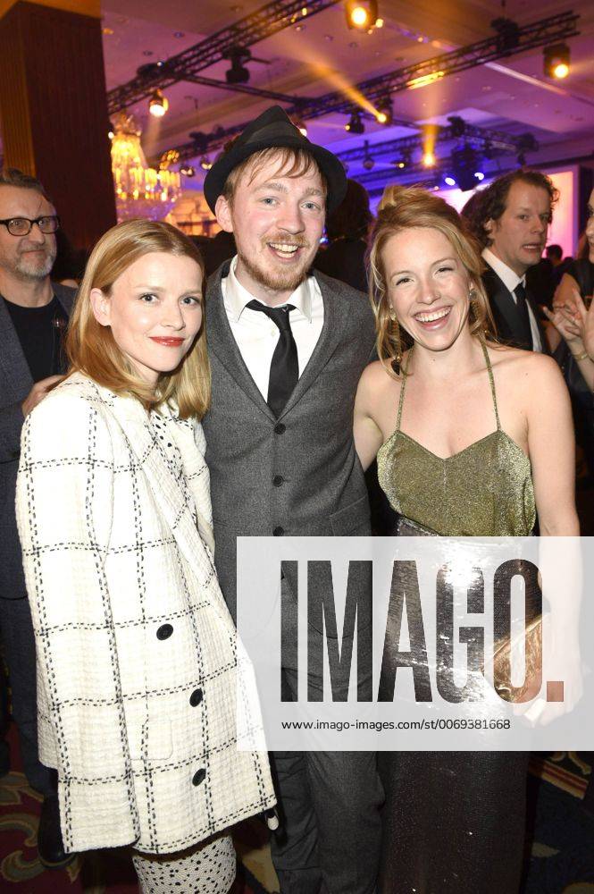 Karoline Schuch, Tino Mewes and Paula Kalenberg at the Medienboard Reception 2016 during the 66th Berlin International Film Festival Berlinale 2016 at The Ritz-Carlton hotel on February 13, 2016 in Berlin, Germany. Foto:xFredericx xFuturexImage