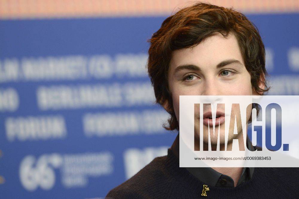 Logan Lerman during the Indignation press conference at the 66th Berlin International Film Festival Berlinale 2016 on February 14, 2016 in Berlin, Germany. Foto:xC.xNiehausx xFuturexImage