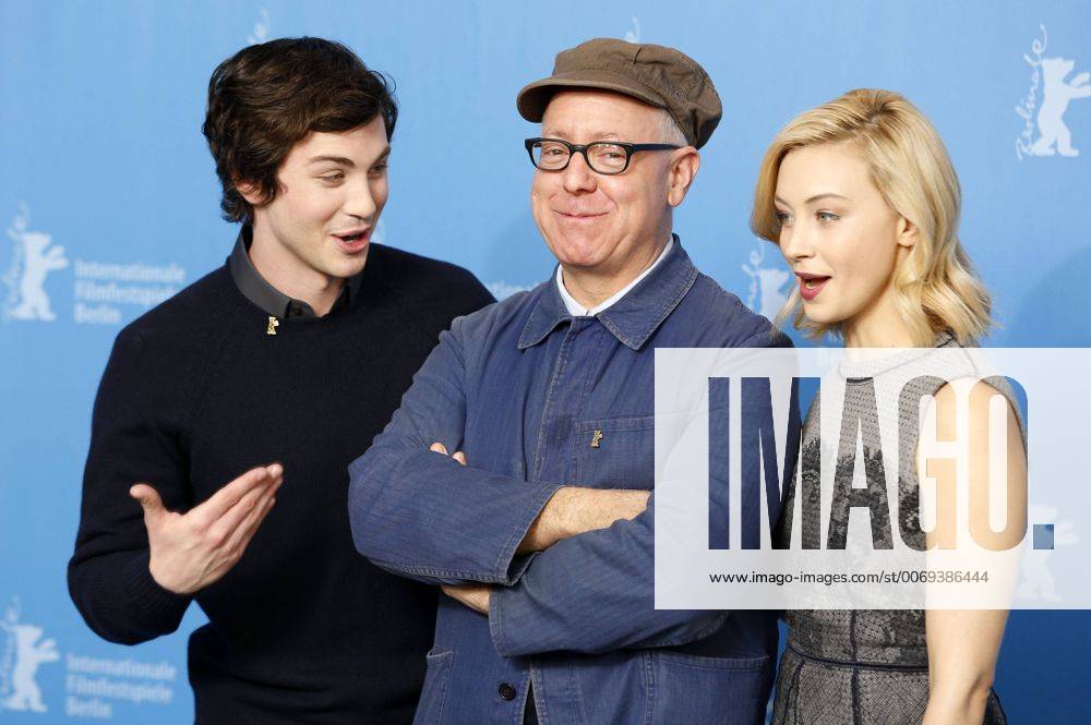 Logan Lerman, James Schamus and Sarah Gadon during the Indignation photocall at the 66th Berlin International Film Festival Berlinale 2016 on February 14, 2016 in Berlin, Germany. Foto:xD.xBedrosianx xFuturexImage