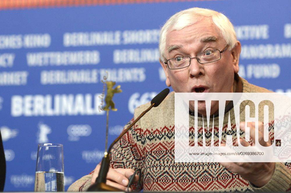 Terence Davies during the A Quiet Passion press conference at the 66th Berlin International Film Festival Berlinale 2016 on February 14, 2016 in Berlin, Germany. Foto:xC.xNiehausx xFuturexImage