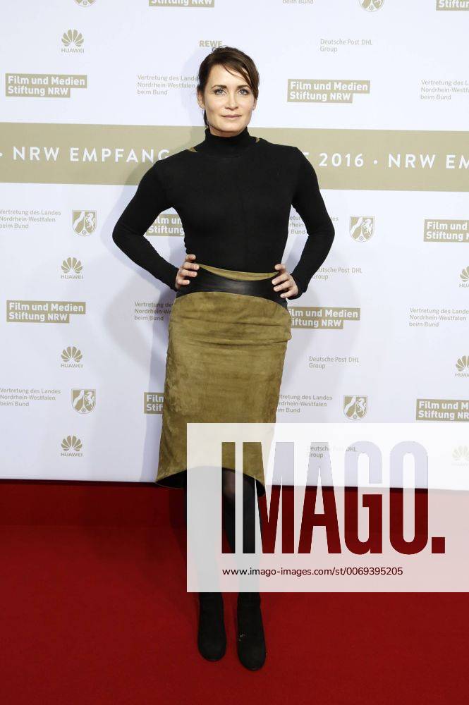 Anja Kling at the NRW Reception 2016 during the 66th Berlin International Film Festival Berlinale 2016 at Landesvertretung Nordrhein-Westfalen on February 14, 2016 in Berlin, Germany. Foto:xD.xBedrosianx xFuturexImage