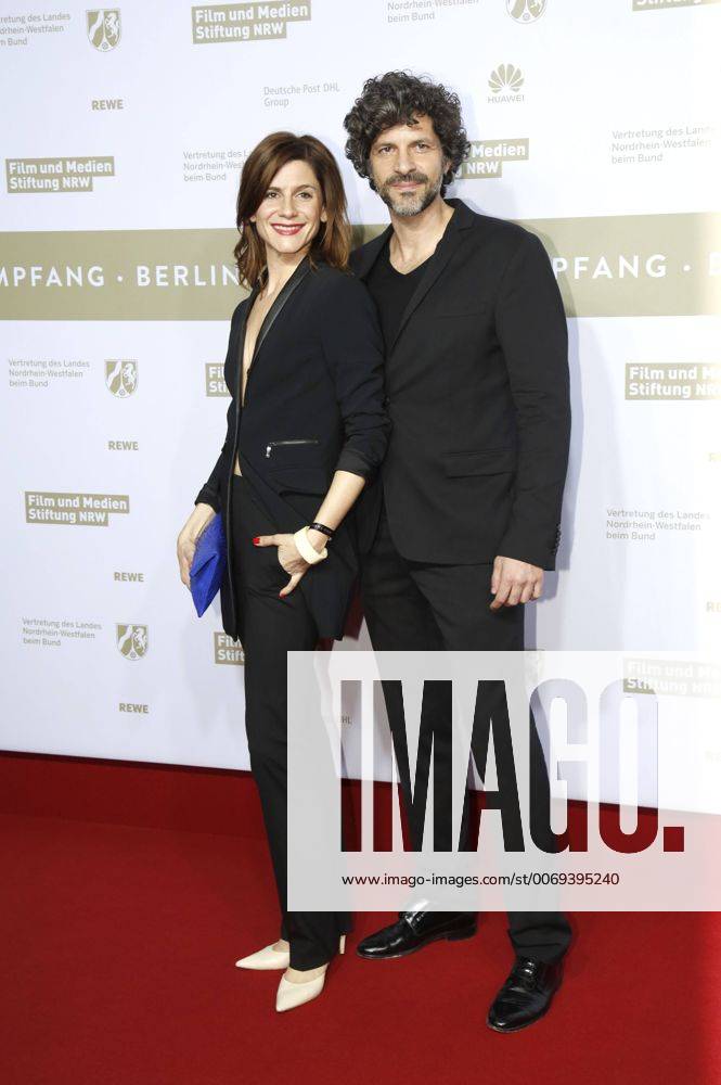 Christina Hecke and Pasquale Aleardi at the NRW Reception 2016 during the 66th Berlin International Film Festival Berlinale 2016 at Landesvertretung Nordrhein-Westfalen on February 14, 2016 in Berlin, Germany. Foto:xD.xBedrosianx xFuturexImage
