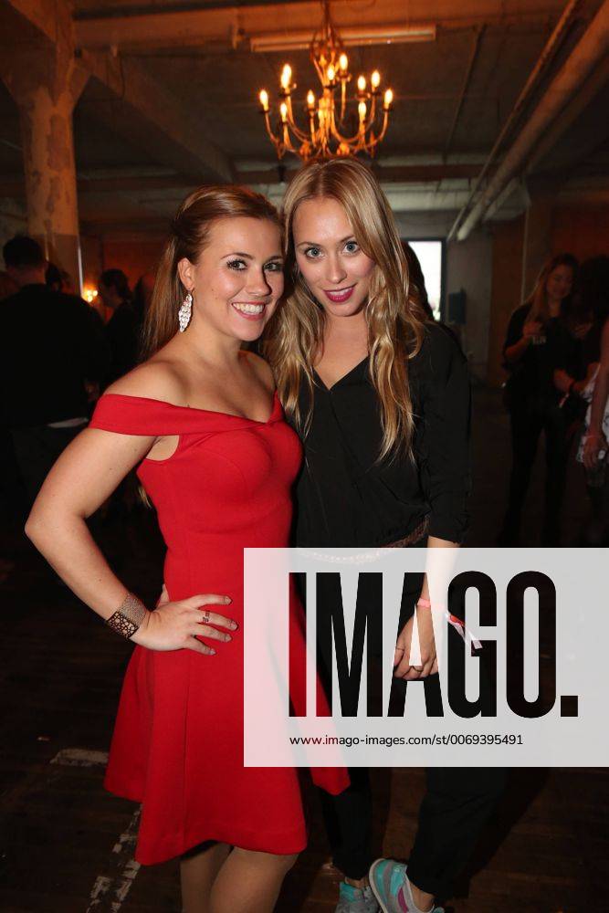Sarah und Sina Tkotsch bei der Bavaria Re:Boot Berlinale Party am 14.02.2016 in Berlin Bavaria Re:Boot Berlinale Party in Berlin, 2016
