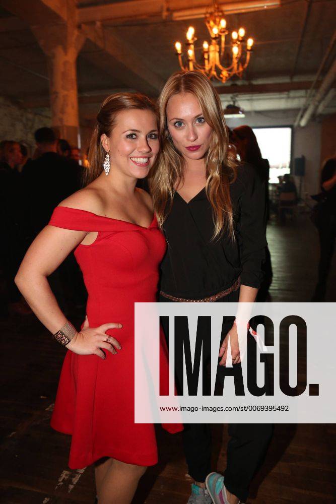 Sarah und Sina Tkotsch bei der Bavaria Re:Boot Berlinale Party am 14.02.2016 in Berlin Bavaria Re:Boot Berlinale Party in Berlin, 2016