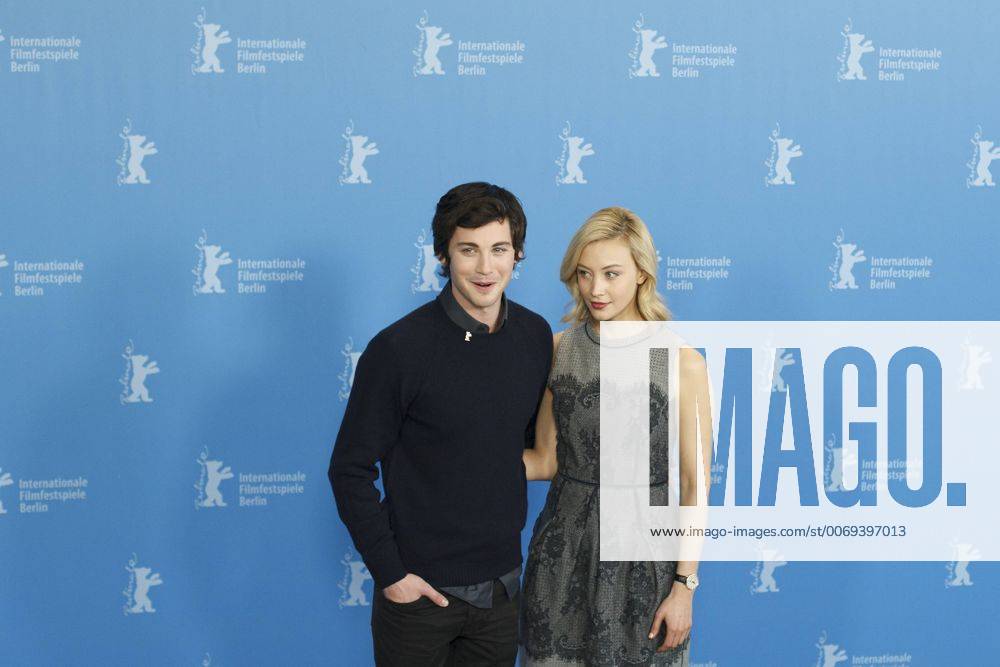 Feb. 14, 2016 - Berlin, Germany - Actors Logan Lerman and Sarah Gadon attend the Indignation photo call during the 66th Berlinale International Film Festival Berlin Berlin Germany - ZUMAn230