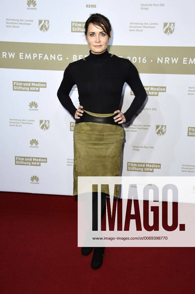 Anja Kling at the NRW Reception 2016 during the 66th Berlin International Film Festival Berlinale 2016 at Landesvertretung Nordrhein-Westfalen on February 14, 2016 in Berlin, Germany. Foto:xFredericx xFuturexImage