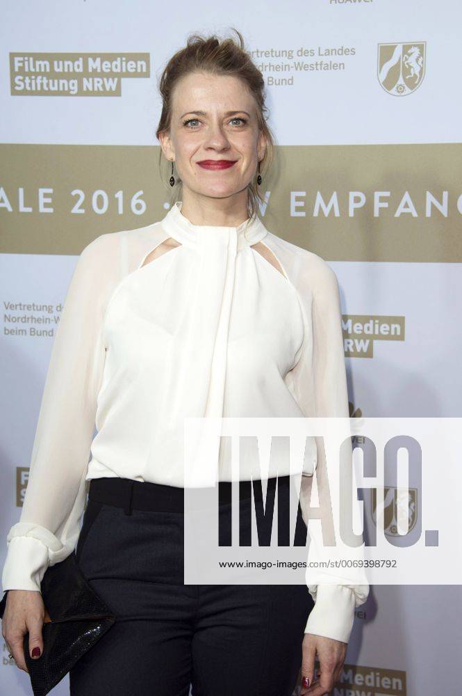 Caroline Peters at the NRW Reception 2016 during the 66th Berlin International Film Festival Berlinale 2016 at Landesvertretung Nordrhein-Westfalen on February 14, 2016 in Berlin, Germany. Foto:xFredericx xFuturexImage