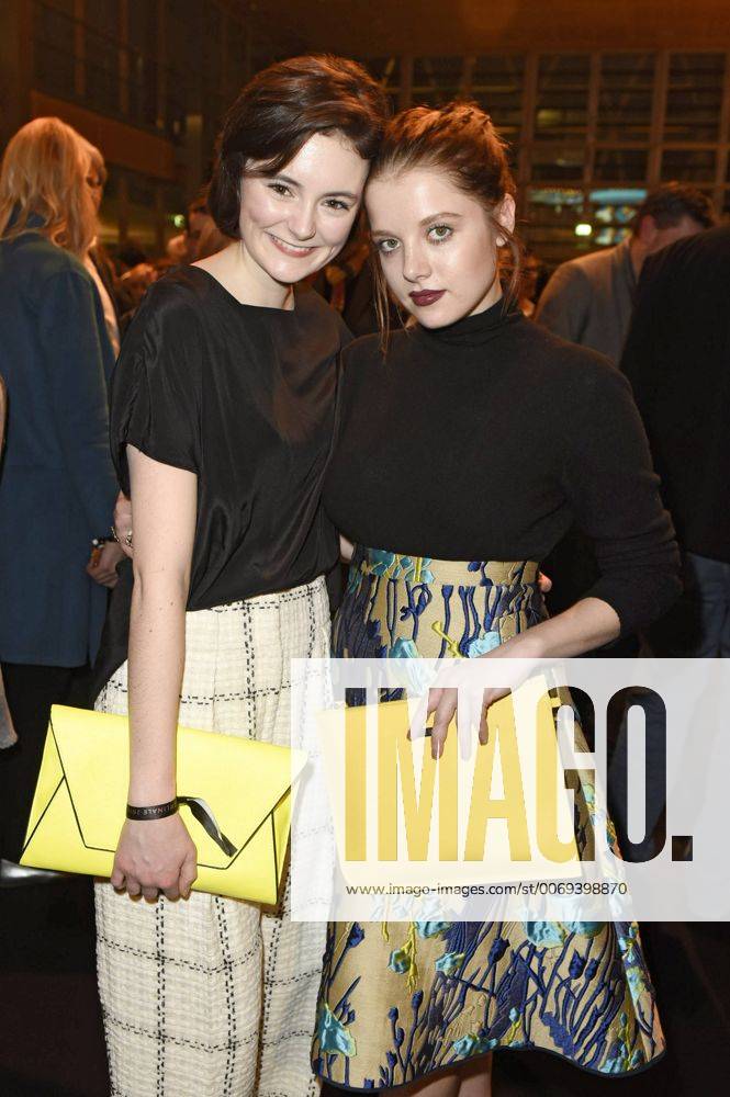 Lea van Acken and Jella Haase at the NRW Reception 2016 during the 66th Berlin International Film Festival Berlinale 2016 at Landesvertretung Nordrhein-Westfalen on February 14, 2016 in Berlin, Germany. Foto:xFredericx xFuturexImage
