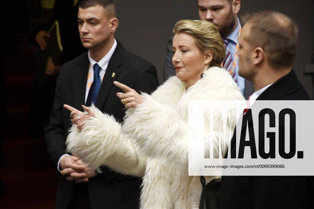 Emma Thompson arriving for the Alone In Berlin Jeder stirbt für sich allein press conference at the 66th Berlin International Film Festival Berlinale 2016 on February 15, 2016 in Berlin, Germany. Foto:xFredericx xFuturexImage