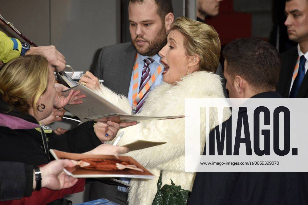 Emma Thompson arriving for the Alone In Berlin Jeder stirbt für sich allein press conference at the 66th Berlin International Film Festival Berlinale 2016 on February 15, 2016 in Berlin, Germany. Foto:xFredericx xFuturexImage