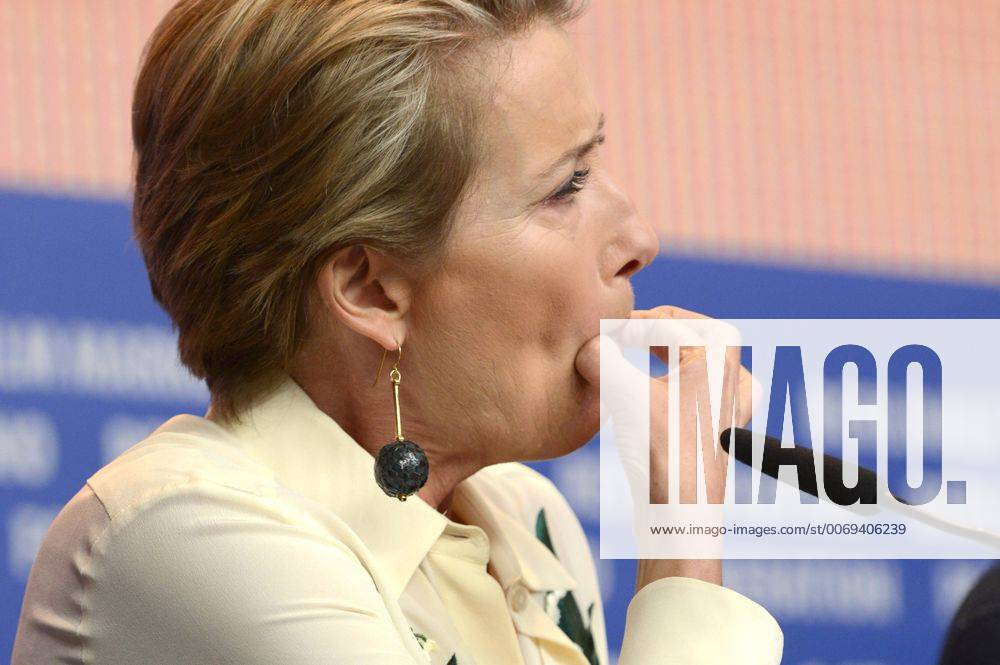 Emma Thompson during the Alone In Berlin Jeder stirbt für sich allein press conference at the 66th Berlin International Film Festival Berlinale 2016 on February 15, 2016 in Berlin, Germany. Foto:xC.xNiehausx xFuturexImage