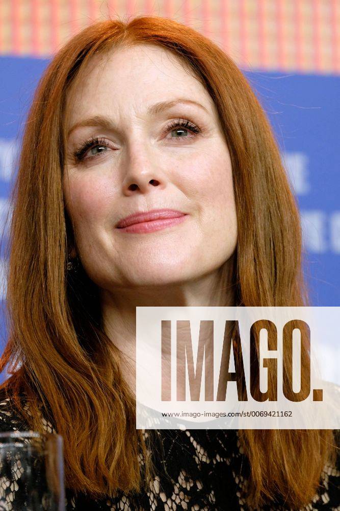 Schauspielerin Julianne Moore während der Pressekonferenz zum Film -Maggie s Plan- anlässlich der 66. Internationalen Filmfestspiele Berlin snapshot-photography K.M.Krause