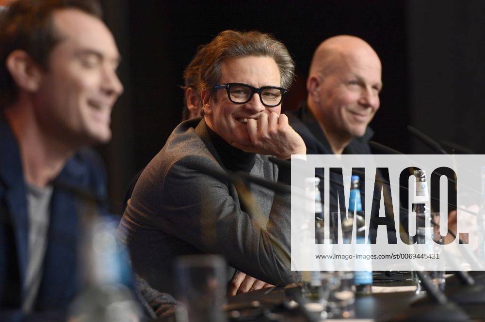 Colin Firth during the Genius press conference at the 66th Berlin International Film Festival Berlinale 2016 on February 16, 2016 in Berlin, Germany. Foto:xFredericx xFuturexImage