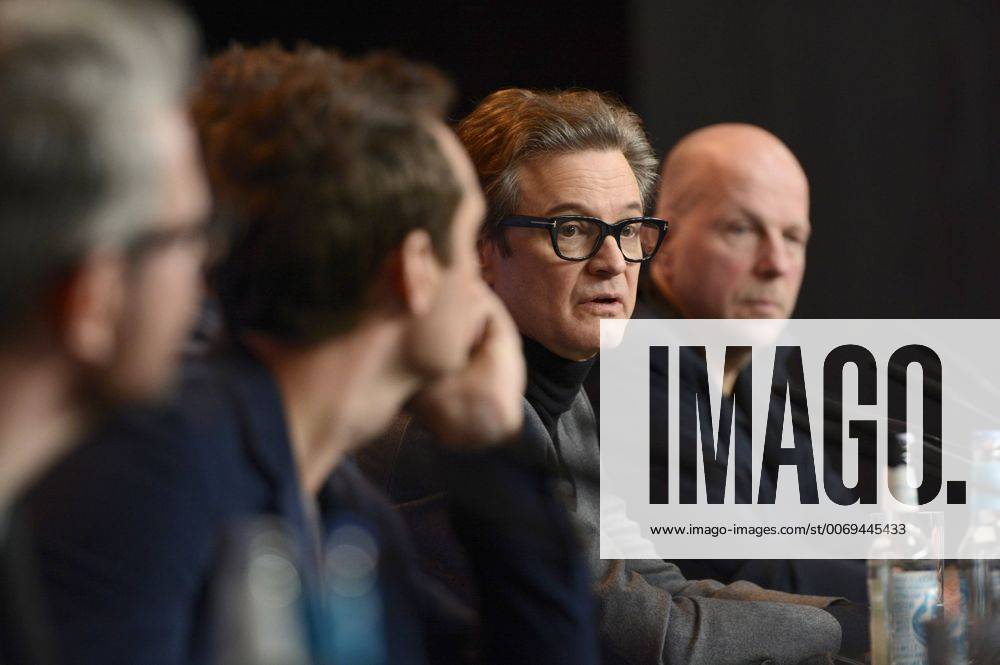 Colin Firth during the Genius press conference at the 66th Berlin International Film Festival Berlinale 2016 on February 16, 2016 in Berlin, Germany. Foto:xFredericx xFuturexImage