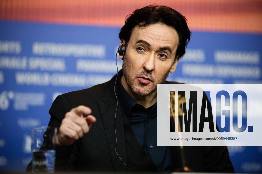 John Cusack attends a press conference for the promotion of the movie Chi-Raq at the 66th Berlinale International Film Festival in Berlin, Germany, on Feb. 16, 2016. ) GERMANY-BERLIN-FILM FESTIVAL-CHI-RAQ ZhangxFan