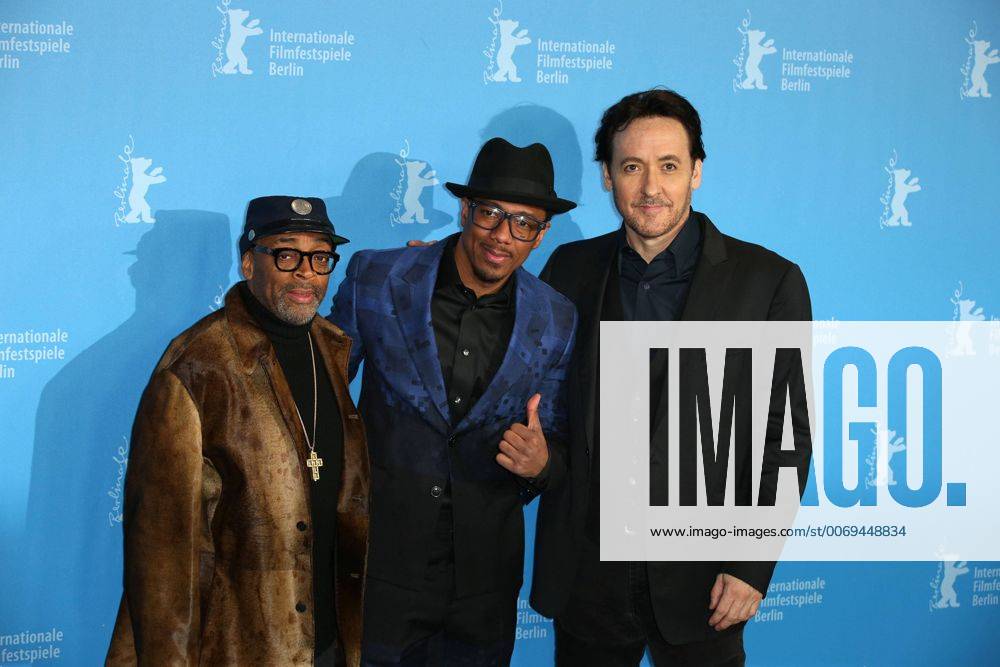 Regisseur Spike Lee mit Nick Cannon und John Cusack beim Chi-Raq Photocall im Rahmen der 66. Internationale Filmfestspiele Berlin Berlinale am 16.02.2016 in Berlin Berlinale 2016- Chi-Raq Photocall