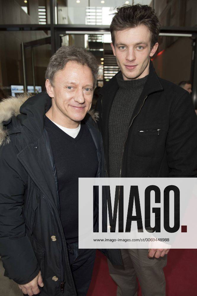 Axel Pape and Jannis Niewöhner at the Berlinale Reception of the Hessian State Government 2016 during the 66th Berlin International Film Festival Berlinale 2016 at the Representation of Hesse on February 16, 2016 in Berlin, Germany. Foto:xFredericx xFuturexImage