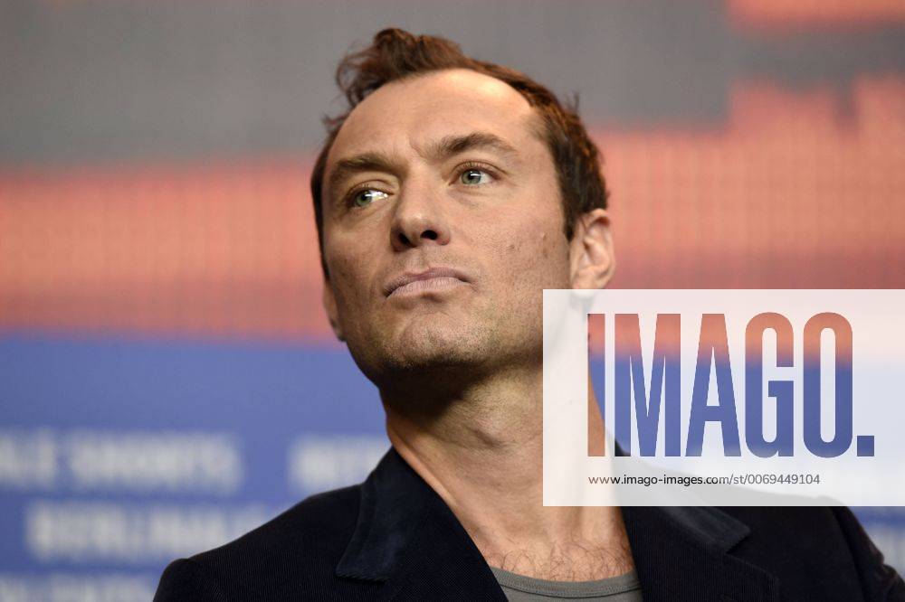 Schauspieler Jude Law während der Pressekonferenz zum Film -GENIUS- anlässlich der 66. Internationalen Filmfestspiele Berlin 66. Internationale Filmfestspiele in Berlin IFB2016