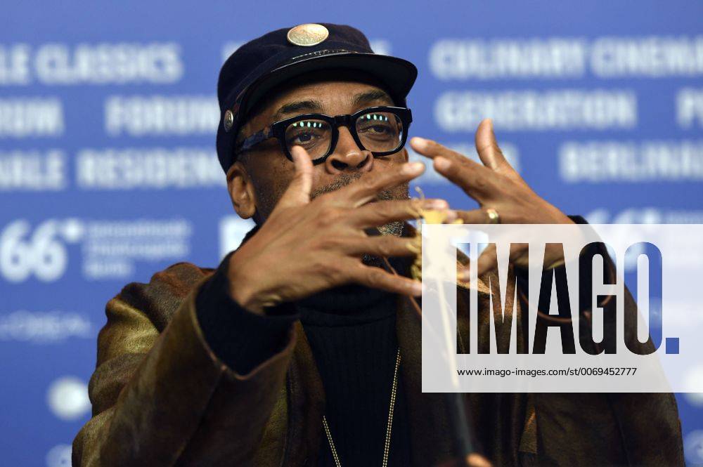 Spike Lee during the Chi-Raq press conference at the 66th Berlin International Film Festival Berlinale 2016 on February 16, 2016 in Berlin, Germany. Foto:xC.xNiehausx xFuturexImage