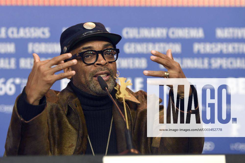 Spike Lee during the Chi-Raq press conference at the 66th Berlin International Film Festival Berlinale 2016 on February 16, 2016 in Berlin, Germany. Foto:xC.xNiehausx xFuturexImage
