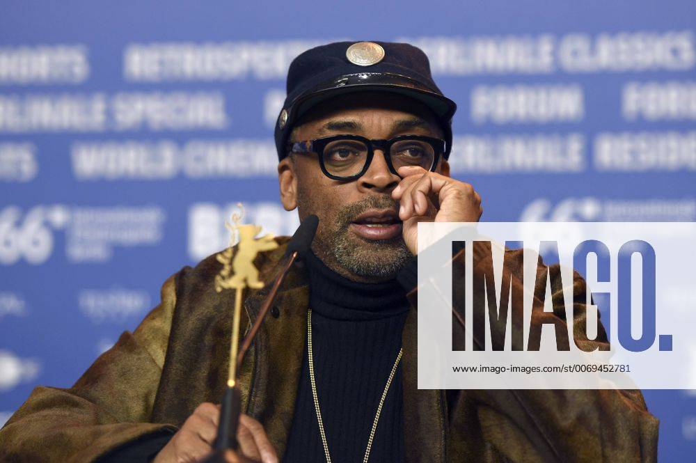 Spike Lee during the Chi-Raq press conference at the 66th Berlin International Film Festival Berlinale 2016 on February 16, 2016 in Berlin, Germany. Foto:xC.xNiehausx xFuturexImage