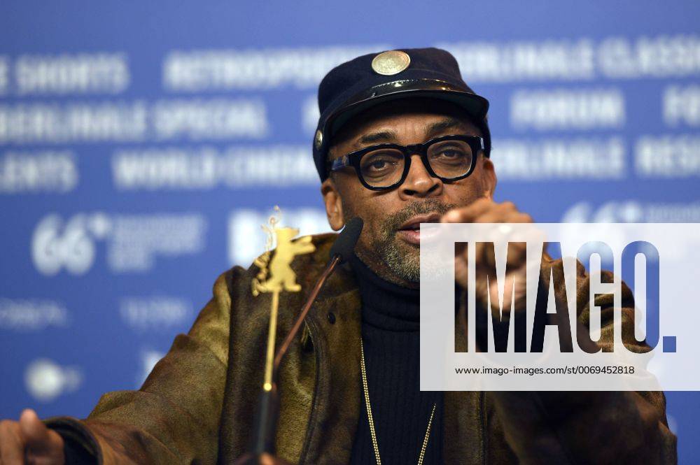 Spike Lee during the Chi-Raq press conference at the 66th Berlin International Film Festival Berlinale 2016 on February 16, 2016 in Berlin, Germany. Foto:xC.xNiehausx xFuturexImage