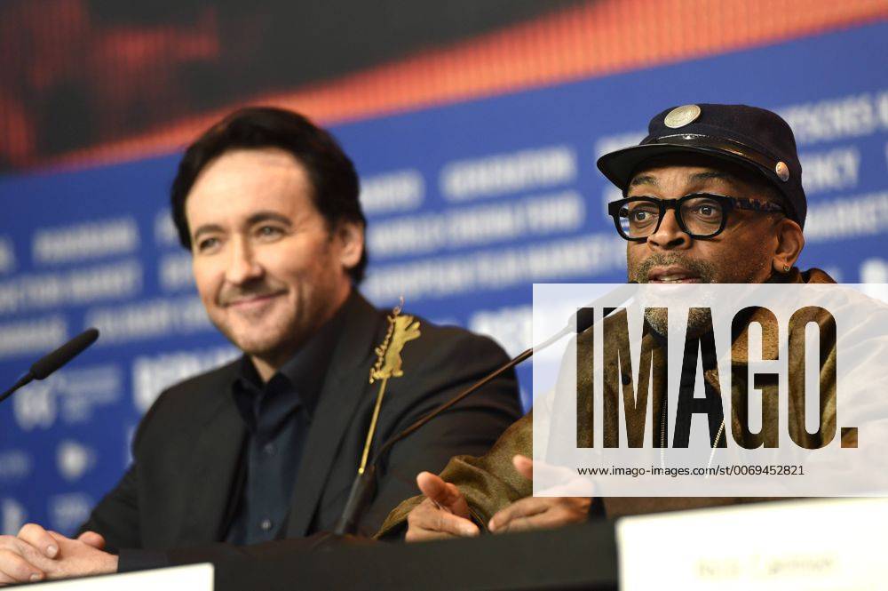 John Cusack and Spike Lee during the Chi-Raq press conference at the 66th Berlin International Film Festival Berlinale 2016 on February 16, 2016 in Berlin, Germany. Foto:xC.xNiehausx xFuturexImage