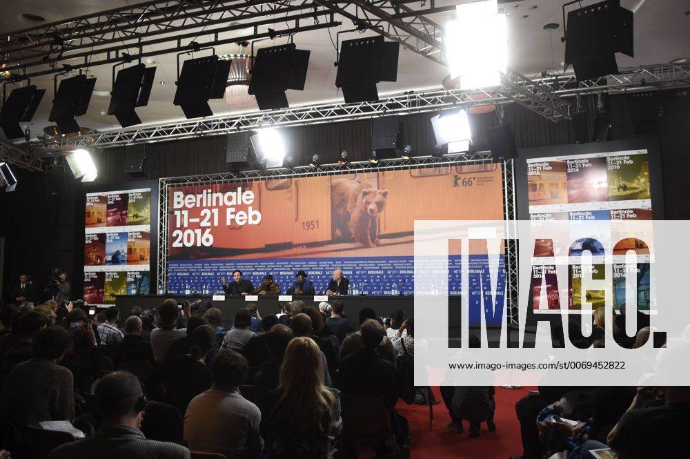John Cusack, Spike Lee and Nick Cannon during the Chi-Raq press conference at the 66th Berlin International Film Festival Berlinale 2016 on February 16, 2016 in Berlin, Germany. Foto:xC.xNiehausx xFuturexImage