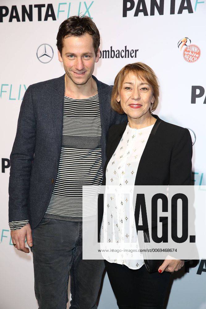 Florian Stetter und Gitta Schweighöfer bei der Pantaflix Berlinale Party am 17.02.2016 im Nolde Museum in Berlin Pantaflix Berlinale Party in Berlin, 2016